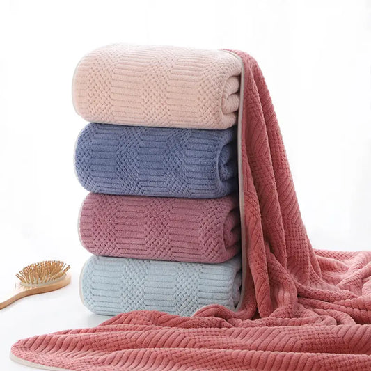2 Pack Microfiber Towel Set - Bath and Hand Towels