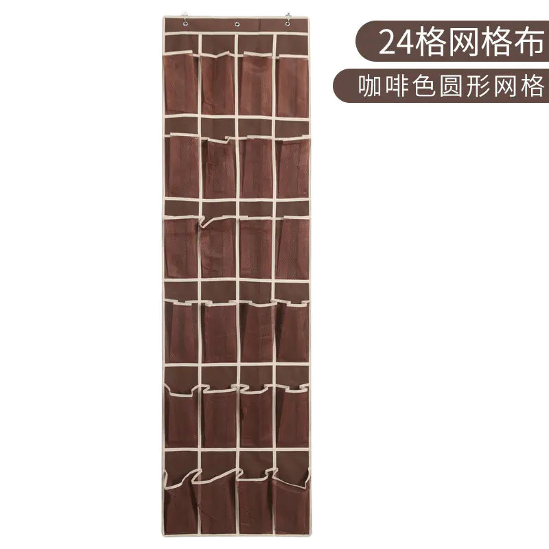 24-Grid Non-Woven Fabric Hanging Storage Bag