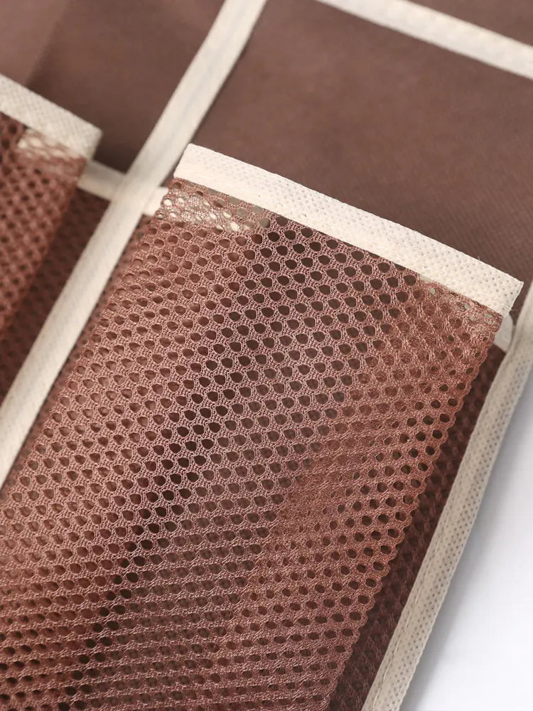 24-Grid Non-Woven Fabric Hanging Storage Bag